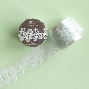 蕨影鏤空膠帶 - 伏石蕨 | 文具控 文具 手帳 筆記本 膠帶 紙膠帶