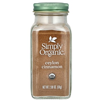 Simply Organic, 有機錫蘭肉桂，2.08 盎司（59 克）