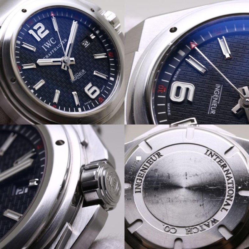 IWC インヂュニア IW323604 ミッションアース SS 自動巻き メンズ /37163 【中古】 腕時計 | LINEショッピング