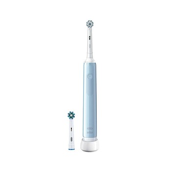 免運 oral-b 3d電動牙刷 pro4(貝加爾湖藍)