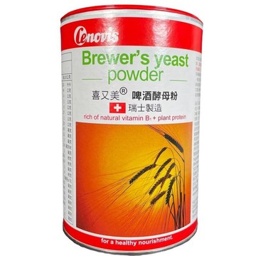 喜又美  啤酒酵母粉400公克/罐