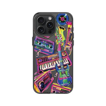 iPhone 15 Pro Max Clear 酷墨灰 - RHINO LIVE - 仿舊新聲