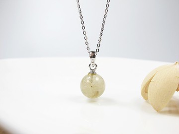 鈦晶 925純銀【圓圓球】【原件寄出】寓意吉利 吉祥 事事圓滿