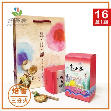 好樂喉 嫩採甘韻焙香金萱茶葉禮盒 4斤16盒/贈提袋