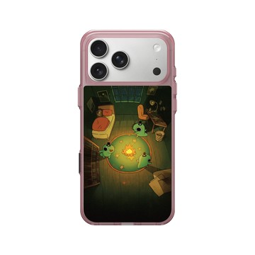 iPhone 17 Pro Max Clear (相機按鈕) 晶醺玫 - 怪奇事物所 Incrediville - 降靈儀式