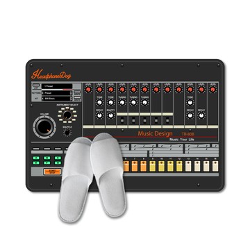 【耳機狗】經典 808 音樂鼓機 取樣機 腳踏墊/地墊 Effect Mat