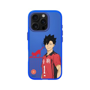 iPhone 16 Pro Clear 激光藍 - 排球少年 Haikyu!! - 球場上的黒尾