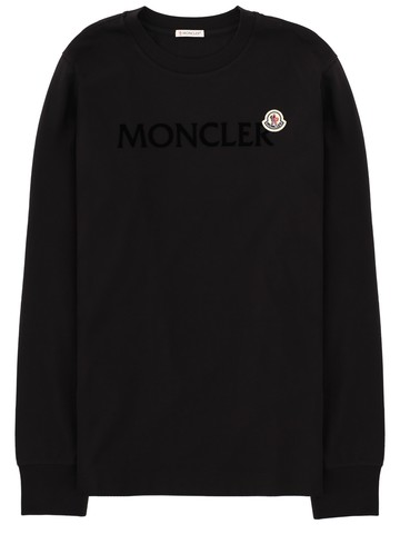 moncler sweatshirt with logo