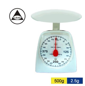 徠福 LEAD 利得 NO.2550 信秤 (料理秤) (500g/2.5g)【APP滿額下單10%點數(單一帳號最高5000點)】1/31止