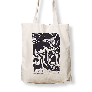 泱泱寶寶 - 原麻帆布袋