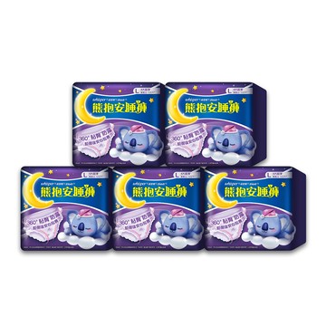 好自在 熊抱安睡褲 M/L/XL號 4片5入 全方位貼身防漏(共20片)