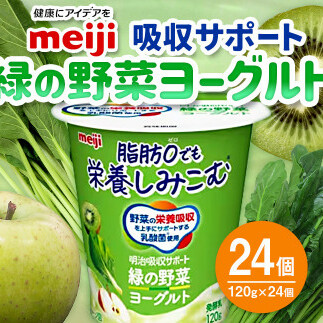 吸収サポート 緑の野菜ヨーグルト