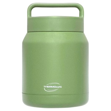 THERMOcafe 凱菲 不鏽鋼真空保溫罐 TCHF-650-GR  森野綠  1個  650ml