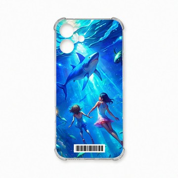 iPhone 16 Plus 殼 TRON IPhone 16 PLUS 與鯊共舞  載具 四角防摔殼 手機殼