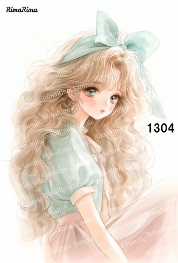 1304 原創貼紙 原創人物貼紙 貼紙 Rimarima RimaRima