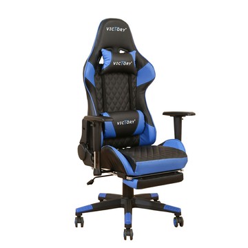 《DFhouse》派屈克-電競椅 藍色