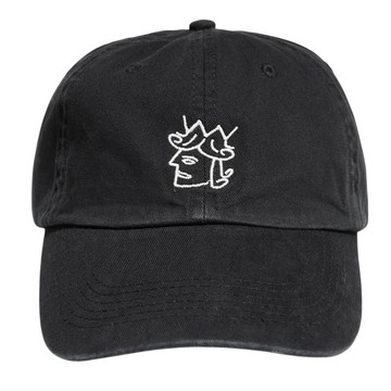VICTORIA HK 2514001 QUEENHEAD LOGO CAP 老帽 / 棒球帽 (黑色)