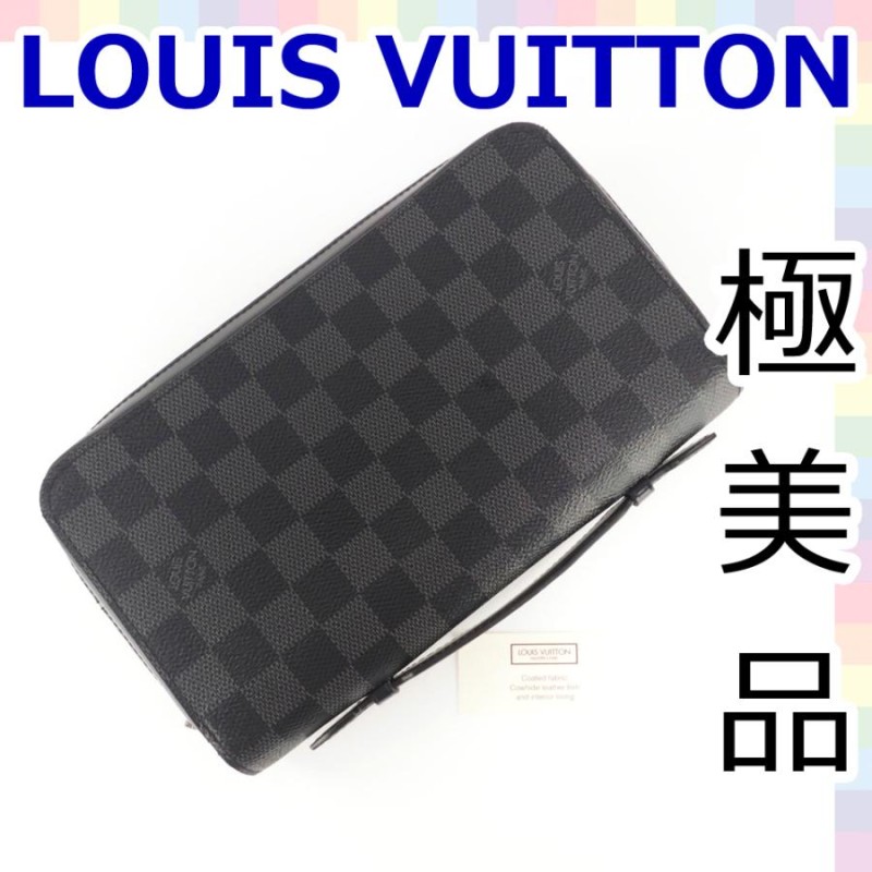 極美品】ルイヴィトン LV ダミエグラフィット ジッピーXL ジッピー ...