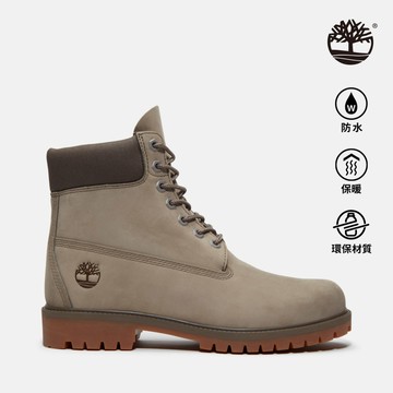 Timberland 男款橄欖綠Timberland® Heritage防水6吋靴|A41MWEO8