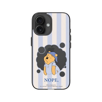 iPhone 16 Clear (相機按鈕) 酷墨灰 - 迪士尼-小熊維尼 Disney Winnie The Pooh - 做白日夢