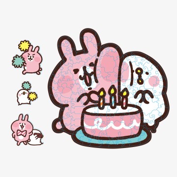 【YAWNGO】蛋糕慶祝款-卡娜赫拉的小動物雙面拼圖