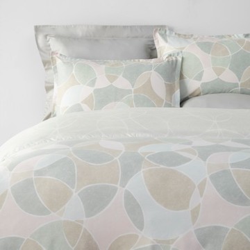 奧可利200織天絲床包兩用被組加大 渲彩