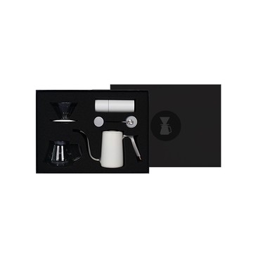 Timemore 泰摩咖啡 栗子C3s-魚Pure壺 手沖咖啡禮盒7件組