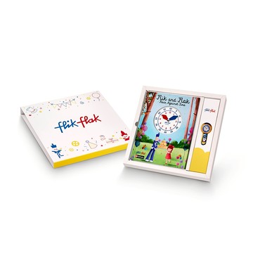 Flik and Flak Race Against Time - 英文故事書 附套裝禮物盒(加購限定)【官方旗艦店】