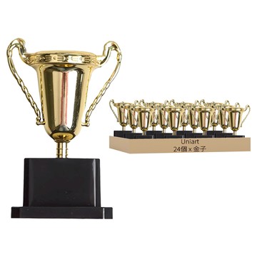 Uniart 迷你獎盃  24個  金子