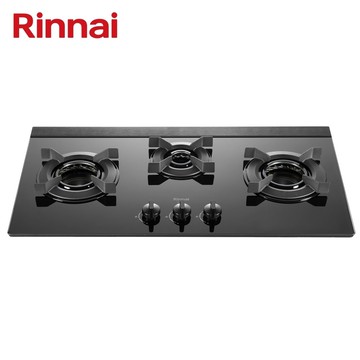 林內 檯面式內焰三口爐 RB-N3811G NG1 黑玻 LED旋鈕 天然