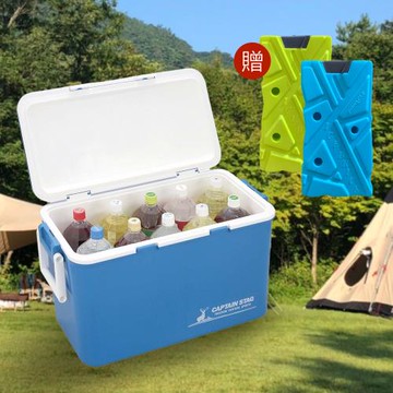 日本鹿牌冰桶33L藍色 M-8159