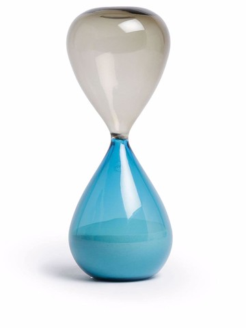Venini - Clessidra Murano glass hourglass - unisex - Murano Glass - One Size - Grey