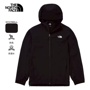 【11/6 00點雙11限定】男款黑色防風防潑水連帽外套｜89TK4H0