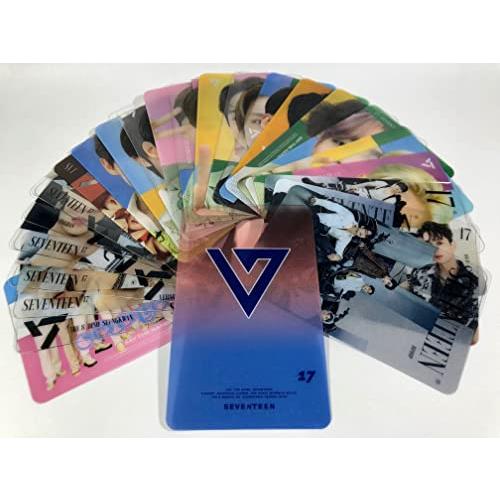 SEVENTEEN セブンティーン SVT セブチ グッズ ／ 透明 フォトカード TRANSPARENT CARD 25枚セット [TradePlace K-POP 韓国製]