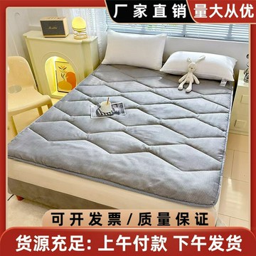 廠家批發定制0.9米學生宿舍床墊軟墊地鋪睡墊出租房專用鋪墊單人