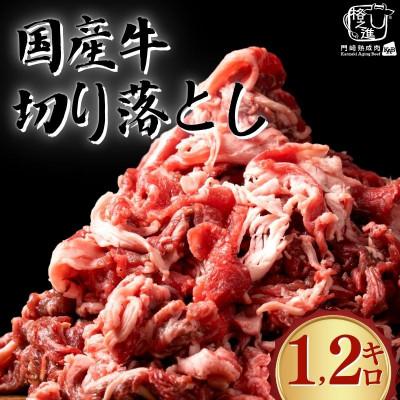 ふるさと納税 一関市 格之進の国産牛切り落とし 1.2kg プレミアム 無添加 高級