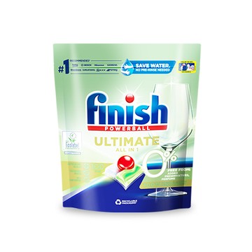 FINISH 量子極淨洗碗凝珠 100顆/包 (零添加) 無香精｜寶寶家庭推薦