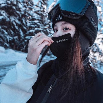 特賣🎀awka滑雪護臉口罩式麵罩頭套裝備磁吸護臉帽防凍冬季帽子單闆圍脖抗寒防風保暖頭套 戶外保暖頭罩 騎行登山脖套 彈力
