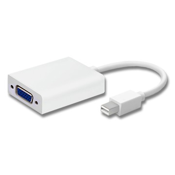 Bravo-u Mini DisplayPort 轉 VGA 轉換器支援MacBook Pro, MacBook Air, Mac mini, iMac, Mac Pro