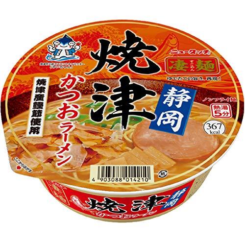 ニュータッチ 凄麺 静岡焼津かつおラーメン 109g ×12個