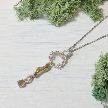 獅子（美洲豹）墜飾 鍍金款