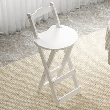 【臺灣公司 可打統編】免運 折疊椅 楠竹餐椅简易吧台椅折叠椅靠背高脚凳客厅家用便携椅阳台休闲椅子 可開發票 全館五折 工廠現貨直銷 新品特價 m10024