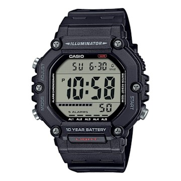 CASIO卡西歐 多功能運動電子錶(AE-1600H-1A)
