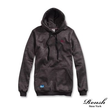 Roush 小獅logo雲彩厚磅刷毛帽Tee(2511525)