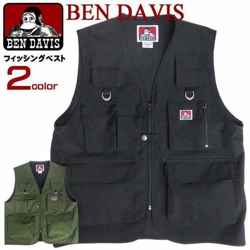 BEN DAVIS ベスト ベンデイビス フィッシングベスト ベン