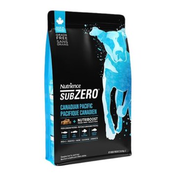 Nutrience紐崔斯SUBZERO黑鑽頂級無穀犬+凍乾 -多種魚口味 4lb(1.8KG) (NT-S6721) (購買第二件贈送寵物玩具x1包)