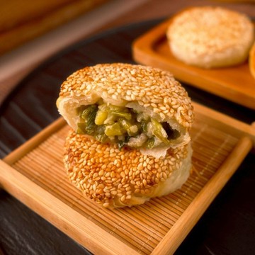 【新台味】青蔥燒餅 40g*4入