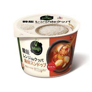 「CJ FOODS JAPAN」 bibigo 韓飯 レンジdeクッパ 海鮮スンドゥブ 173.7g 「フード・飲料」