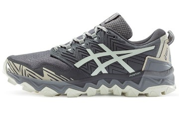 ASICS GEL-FUJITRABUCO 8 GRAY WHITE