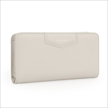 經典皮標釦式長夾[LN-820-Q1-W]